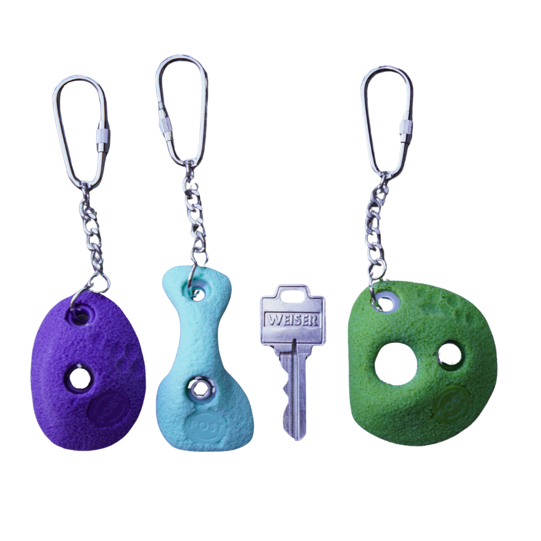 Climbing Hold Key Chain